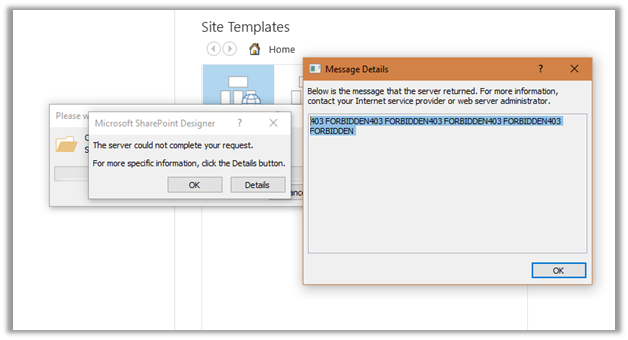 Solved – You do not have permission to open this Web site in SharePoint ...