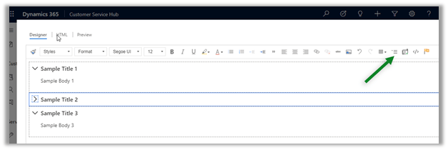 Enhanced knowledge articles in Dynamics 365 – 2020 release wave&nbsp;2