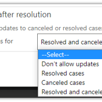 Case update after resolution settings in Dynamics 365 Customer Service&nbsp;Hub