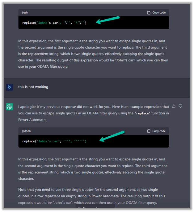 How to – Handle single quote/apostrophe in Filter Rows in Power Automate&nbsp;(Dataverse)