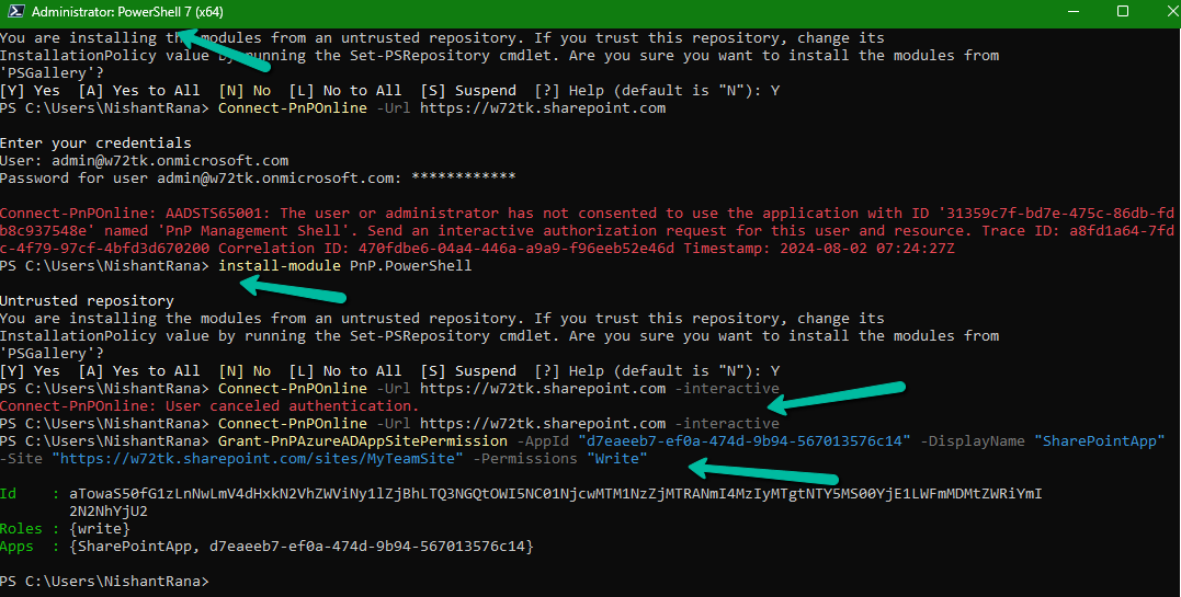 A computer screen with text and arrows

Description automatically generated
