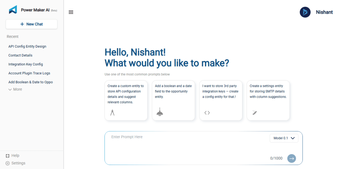 Using AI to Build Tables and Fields in Dynamics 365  with PowerMakerAI’s AI Entity Builder & Visualizer (Tool&nbsp;Showcase)