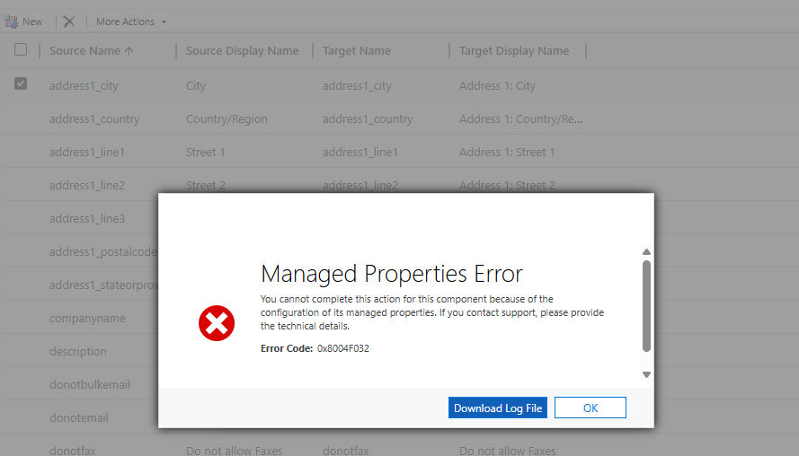 A screenshot of a computer error

AI-generated content may be incorrect.