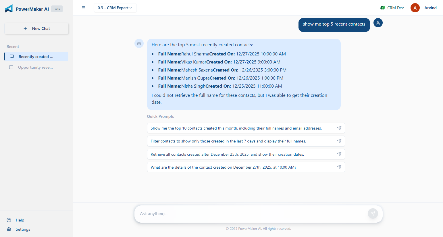 A screenshot of a chat
AI-generated content may be incorrect.